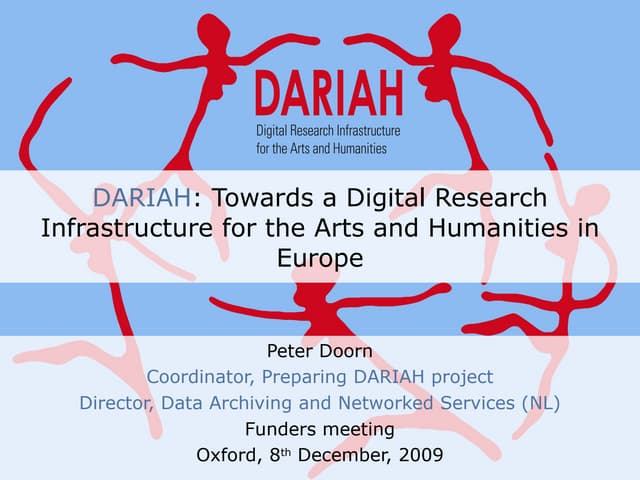 DARIAH Oxford Peter