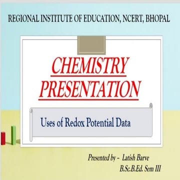 Oxidation and Reduction (Uses of Redox potential data) By Latish Barve.pdf
