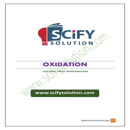 Oxidation of carbonyl compounds 