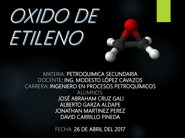 OXIDO DE ETILENO