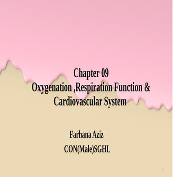 oxygenation ppt Gk 
