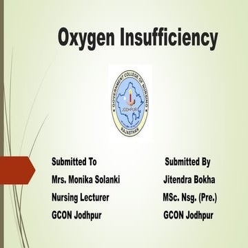 Oxygen Insufficiency By - Jitendra Bokha .pptx