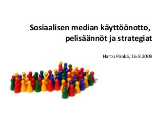 Sosiaalisen median käyttöönotto, 