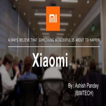 Xiaomi inc. | PPTX