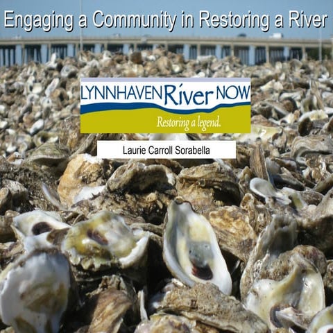 Laurie Sorabella's Oyster Restoration Workshop Presentation 