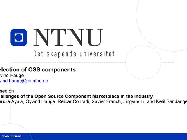 TDT10 Øyvind Hauge