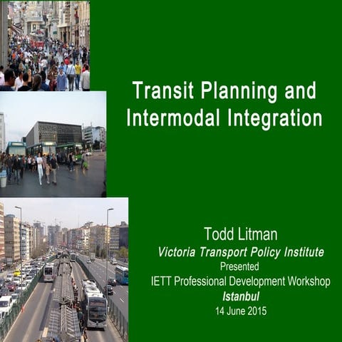 Istanbul iett workshop 2 transit planning_14_june2015