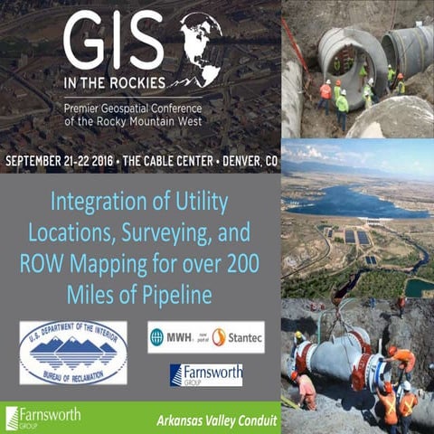 2016 urisa track: integration of utility locations, surveying, and row mappin...