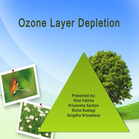 Ozone depletion