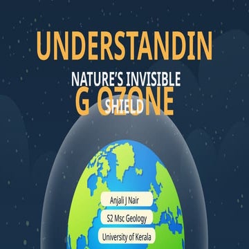 Ozone layer its importance, Depletion & methods to prevent depletion | PPT