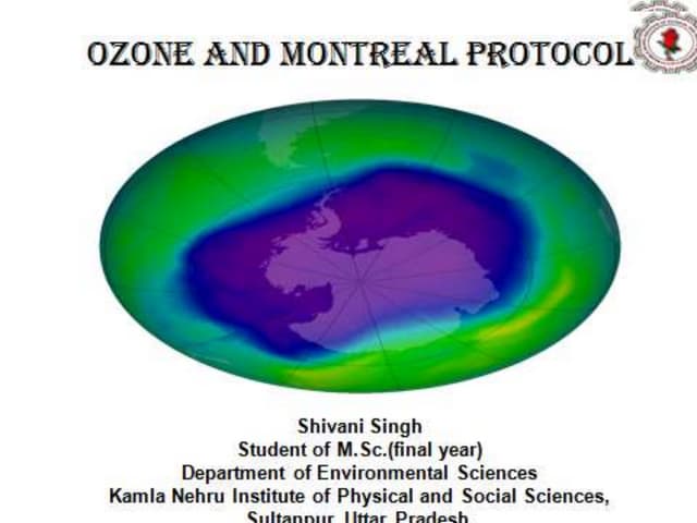 Montreal protocol | PPTX