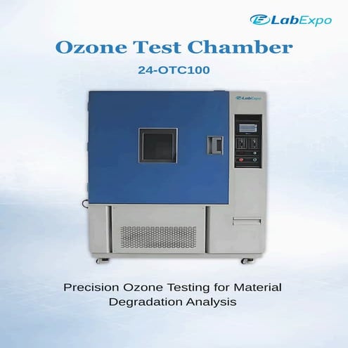 Ozone Test Chamber 24-OTC100 | Ozone Resistance Test Chamber | PDF