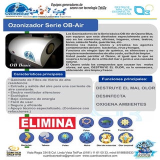 Ozonizador serie basica