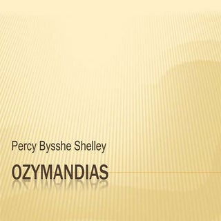 Ozymandias