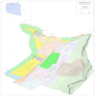 P.r.g. isola delle femmine tav 4  zonizzazione
