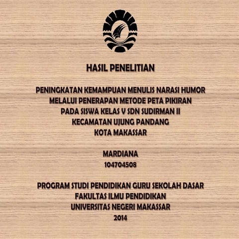 Contoh Power Point Hasil Penelitian