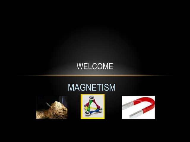 MAGNETISM