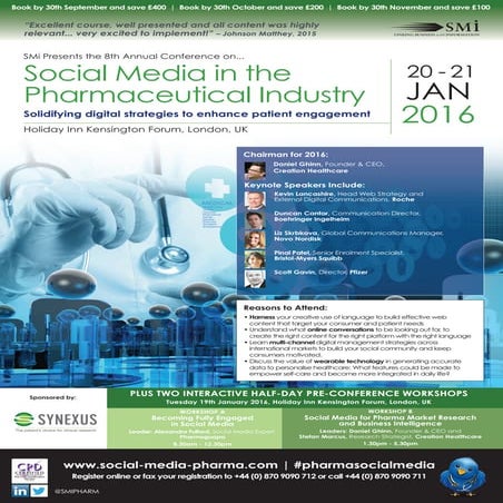 social media in pharmaceutical marketing | PDF