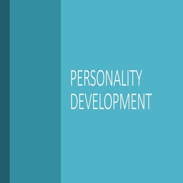 Personality Development