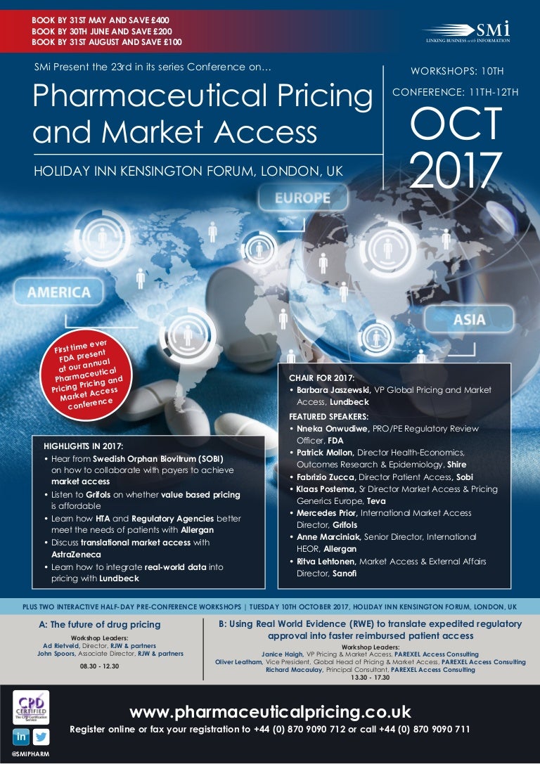 Pharmaceutical Pricing and Market Access