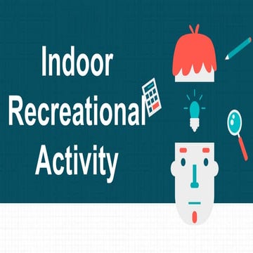 An Indoor Recreational Activity: Scrabble