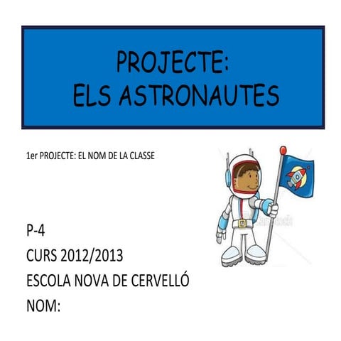 P 4 a power projecte astronautes 12-13