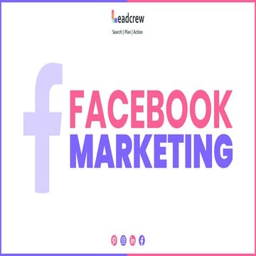 What is Facebook Marketing Services - Leadcrew