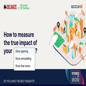 How to measure the true impact of a store? A talk about new metrics for brand...