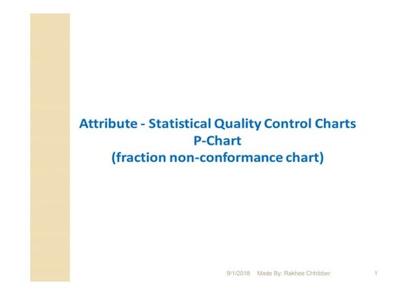Control Charts For Variables Xbar And R Chart And Attributes P Np C Control Charts For Variables Xbar And R Chart And Attributes P Np C