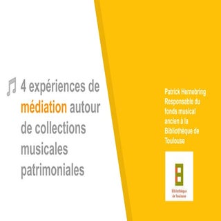 Quatre expériences de médiation aut...