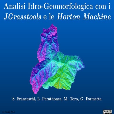 Horton Machine - GIS spatial Analysis Tool - In Italian