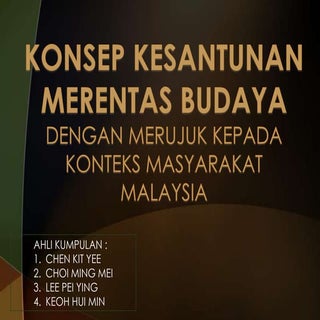  kesantunan merentas budaya