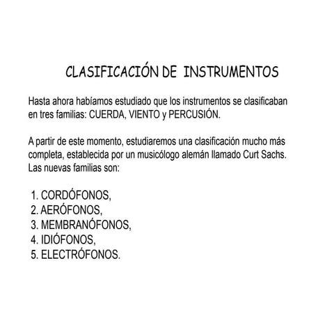 Instrumentos
