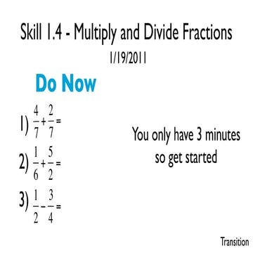 Fractions | PPT