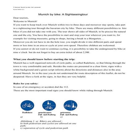 P-Seminar Rachel Müller