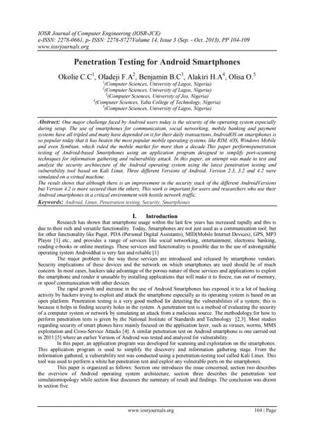 Research in progress defending android smartphones from malware attacks ...