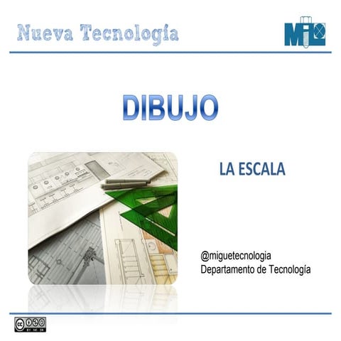 La escala en el dibujo técnico