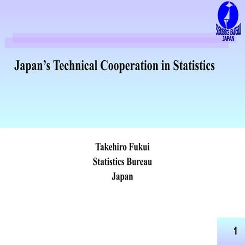 Japan Technical Cooperation Statistics