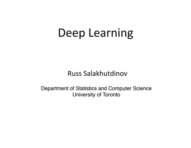 P05 deep boltzmann machines cvpr2012 deep learning methods for vision