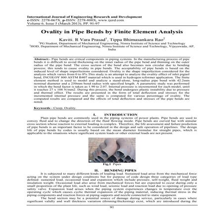 Welcome to International Journal of Engineering Research and Development (IJERD)