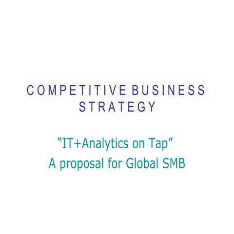 P06competitive Business Strategy Yy2009mm03dd16