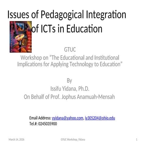 Effective Pedagogical Integration of ICTs in Education: Strategies and ...