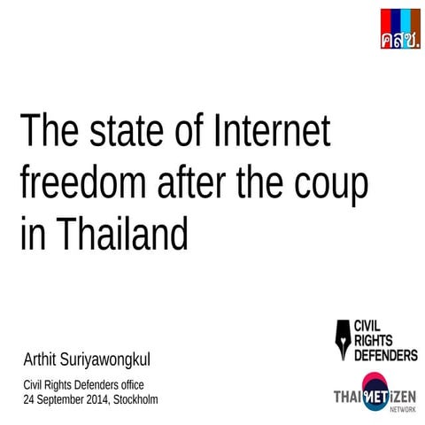 The state of Internet freedom after the coup in Thailand