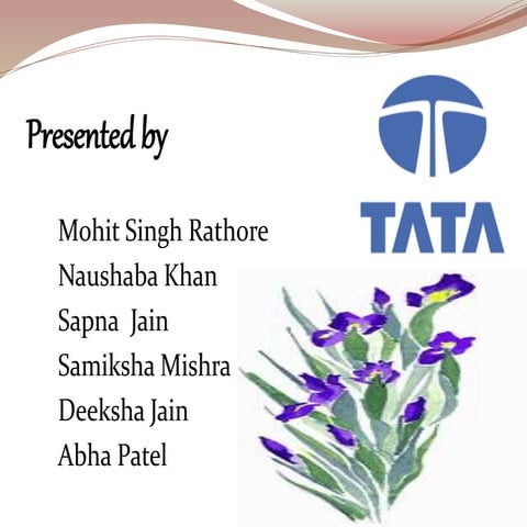 Tata group presentation | PDF
