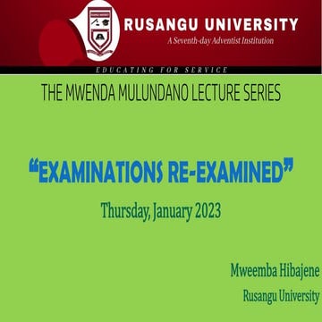 P1. The Role of Assessment in Teaching & Learning by Mweemba Hibajene.pdf