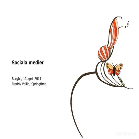 Sociala medier på Berghs