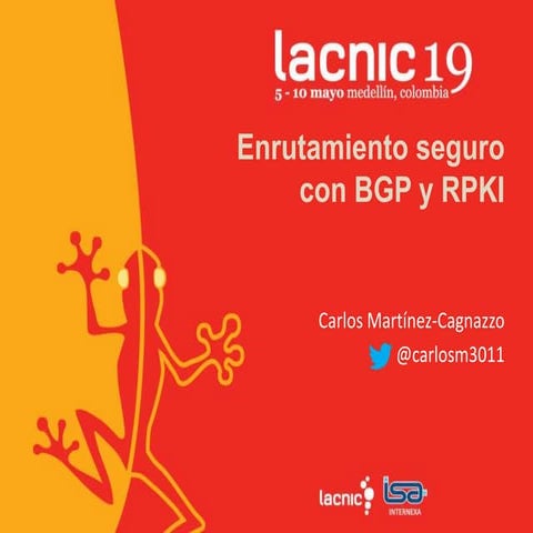 Introduccion a RPKI - Certificacion de Recursos de Internet