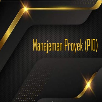 P10 - Perencanaan Proyek_manajemen proye | PDF