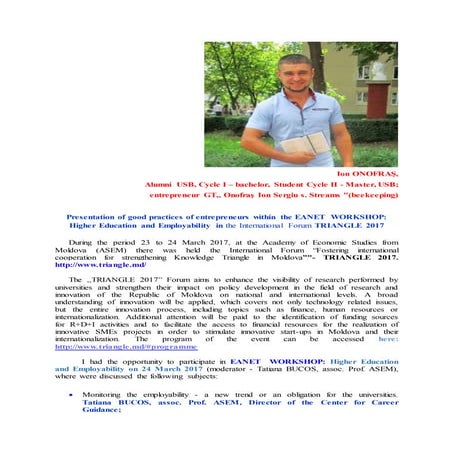 P10 usb events from the - participant triangle 2017_2