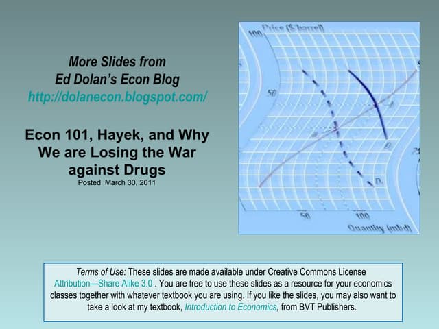 Econ 101, Hayek, and Why We are Los...